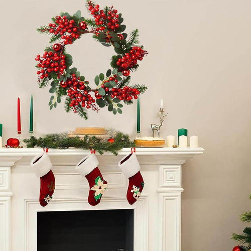 Guirlanda De Natal De Frutas Vermelhas, Guirlanda De Natal