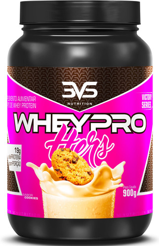 Whey Protein Feminina Pro Hers - Fórmula Exclusiva Com Whey Concentrado, Isolado E Colágeno Hidrolisado 900g - Sabor: Cookies And Cream