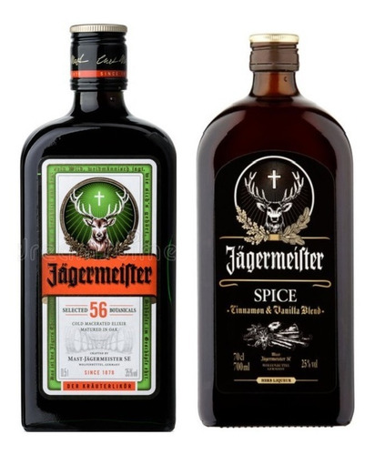 Mix 2 Jagermeister: Tradicional 700cc + Spice 700cc