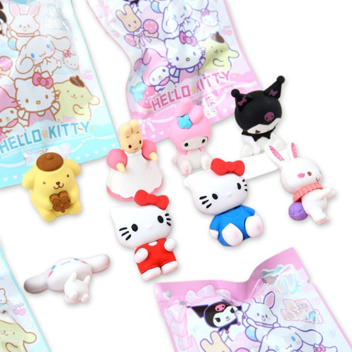 Goma Sanrio Hello Kitty Surprise, varios modelos, 1 pieza