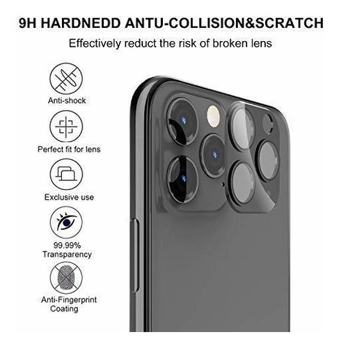 Camara Lens For iPhone 11 Pro Max,tempered Glass Hd Screen