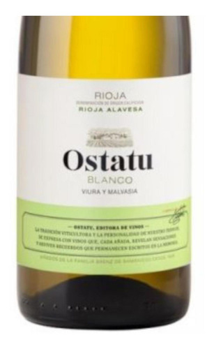Pack De 4 Vino Blanco Ostatu Viura Y Malvasia 750 Ml