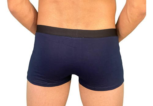Paquete De 6 Boxer Corto Algodón Xxl Liso Surtido