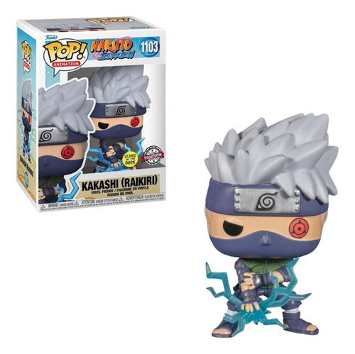 Kakashi Raikiri 1103 Exclusivo Gitd Pop Funko Naruto