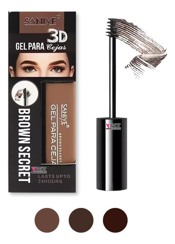 Gel Para Peinar Y Fijar Cejas Resistente Agua Varios Tonos