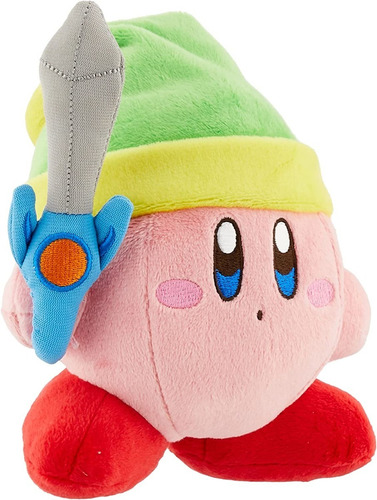 Peluche Kirby Sword Link Zelda All Star Nuevo 30cm.