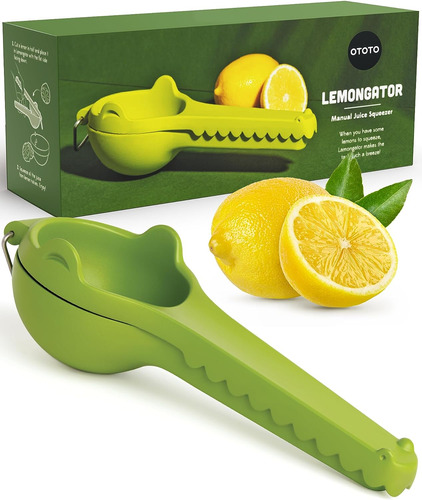 ¡¡nuevo!! Exprimidor De Limones Crocodile De Otto - Lemon Li