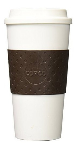 Taza Del Viaje De Acadia Copco, De 16 Onzas, Brown.