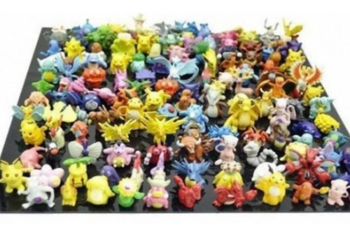 Kit Pokemon Miniaturas Brinquedos Bonecos Sortidos 24 Pçs