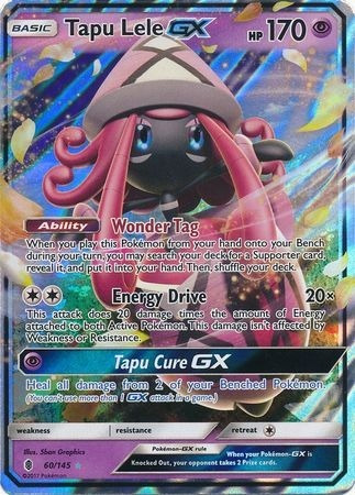 Tapu Lele Gx 60/145 Ultra Raro Pokemon Tcg