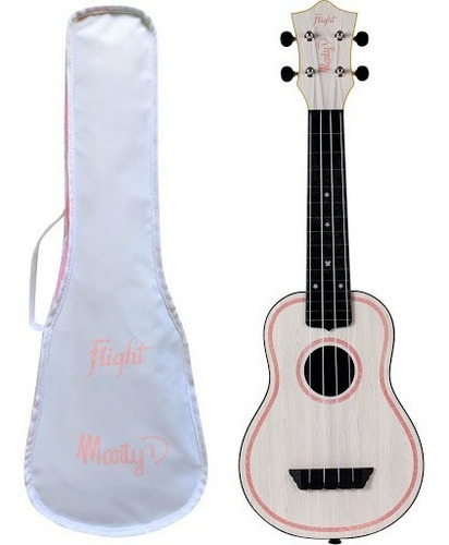 Ukelele Soprano Flight Tus Marty Con Funda Envio Full