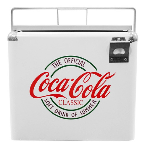 Imagen 2 de 7 de Hielera Metálica Coca-cola Dace Hccoke2002b