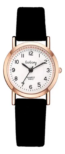 Reloj correa negra mujer sale