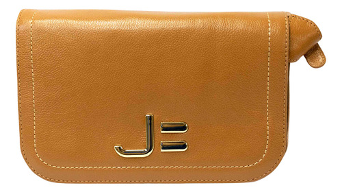 Bolsa Jorge Bischoff Jbgf00979 Couro Natural Floter Caramelo