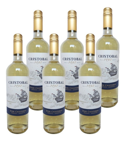 Vino Cristobal 1492 Chardonay Bodega Don Cristobal