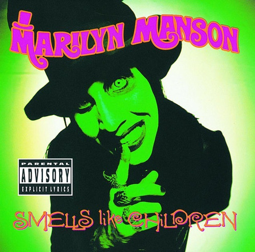 Cd Marilyn Manson - Smells Like Children 1995 Importado