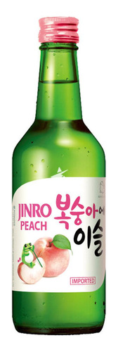 Soju Coreano Jinro Durazno 360 Ml