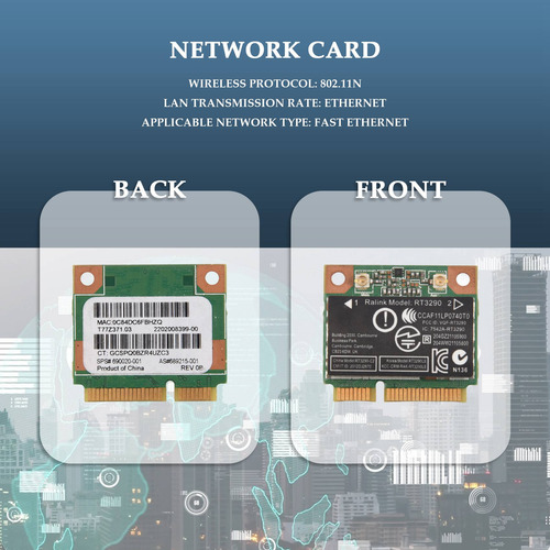 Wifi Wifi + Bluet, 150 Mbps, 2,4 Ghz, Rt3290 802.11b/g/n