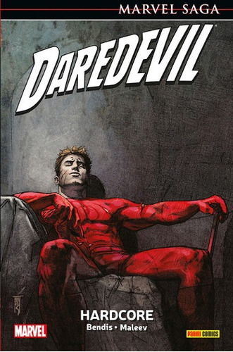 Comic Marvel Saga - Daredevil N°08: Hardcore  (tapa Dura)