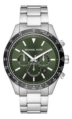 Reloj Pulsera Michael Kors Mk8912 Color de la correa Plata Color del bisel Verde Color del fondo Blanco