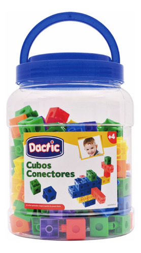 Cubos Conectores 130 Piezas - Dactic