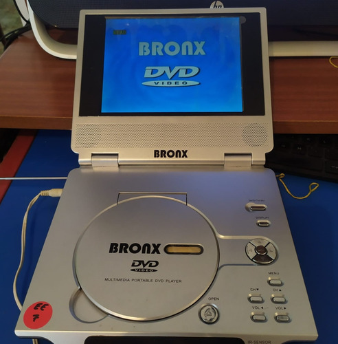 Dvd Player Bronx Portátil Multimedia 7 Pulgada