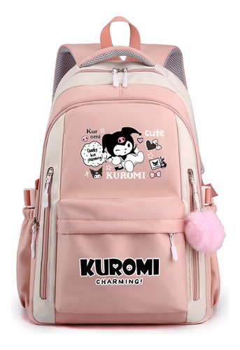 Mochila Escolar Para Estudiantes De Marca Compartida Kuromi