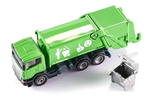 Camion De Basura Residuos Scania 1/87 Siku 1890 Color Verde