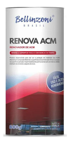 Renova Acm 800g - Impermeabilizante E Restaurador Acm