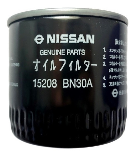 Filtro De Aceite Original Nissan Terrano D22 2.5 Nizum Viña 