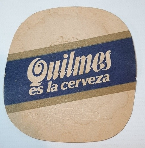 Imagen 7 de 8 de Cerveza Quilmes Posavasos Antiguo Andes Isenbeck Ro 1301
