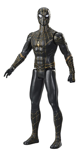 Marvel Spider-man No Way Home Traje Negro Dorado Titan Hero (Usado)
