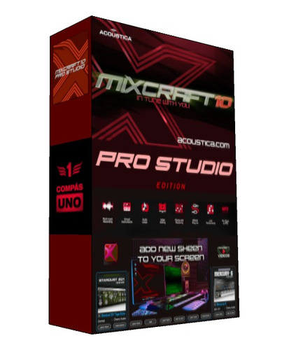 Acoustica Mixcraft 10 Pro Studio Edition Licencia Oficial