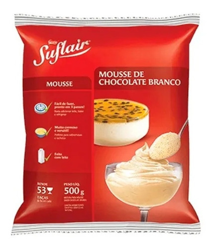 Mousse De Chocolate Branco Suflair - Nestlé