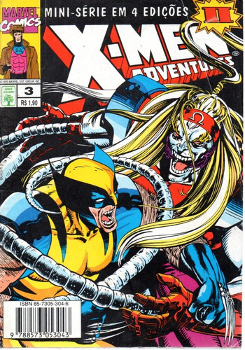 X-men Adventures 2 - Vol. 3 - Abril 03 - Bonellihq Cx40 F21