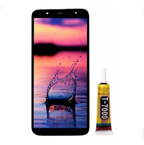 Tela Frontal Display Compatível Com A6 Plus A605 Incell+cola
