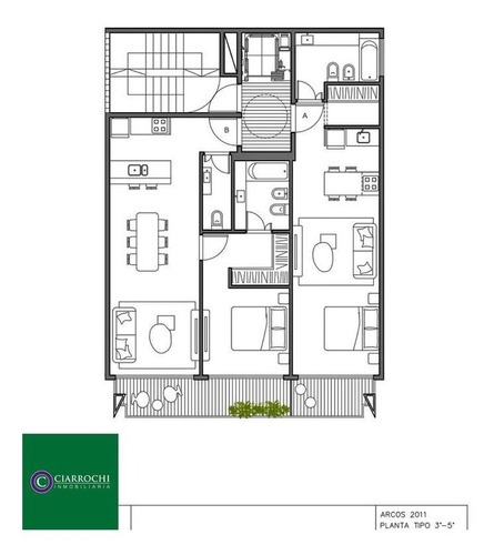 Imagen 15 de 20 de Emprendimiento En Belgrano - Departamento 2 Amb. C/ Balcón Y Amenities