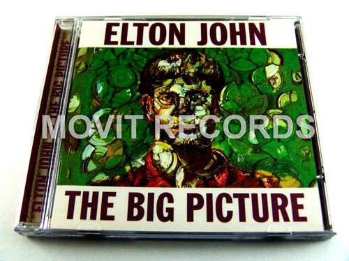 Elton John The Big Picture Cd 1997 Usa Seminuevo