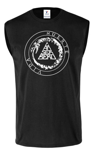 Playera Sin Manga Canserbero Vida Muerte Triangulo 