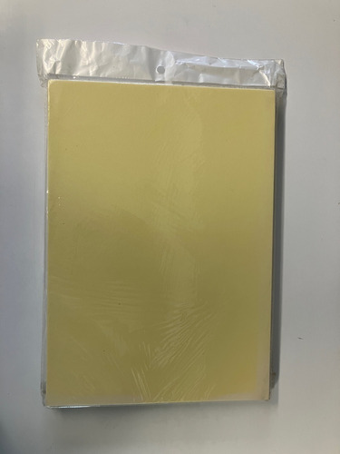 Foamy Carta, 2 Milímetros, Pack 10 Color Crema, Manualidades