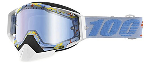 Gafas De Nieve Marca 100% Racecraft Color Gris-azul