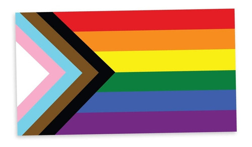 Stickers Calcomanía Vinil Bandera Gay Identidad De Genero