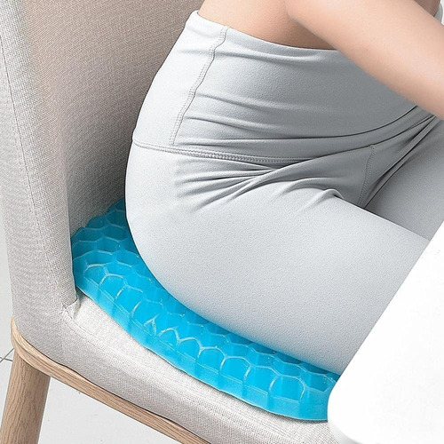 Cojin Gel Panal De Abeja Asiento Antideslizante Transpirable
