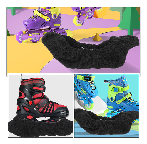 1 Par De Patines De Hockey Con Protección Para Patines De Hi