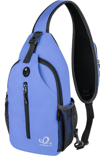 Riñonera Tipo Mochila Waterfly Ajustable Unisex Azul Marino