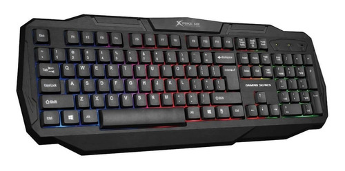 Teclado Gamer Kb-302 Retroiluminado Usb Pc Ps4 Español