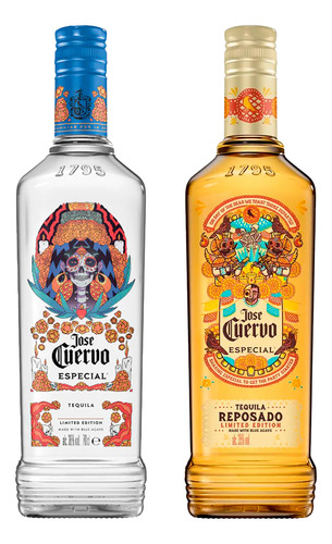 Combo Tequila Jose Cuervo Edição Especial Silver E Reposado