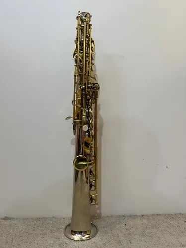 Sax Soprano Hoyden Niquelado Com Chaves Laq Hss 25nl (usado