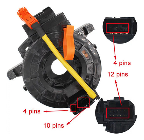 Cable Espiral Lexus Rx330 2003 2004 2005 3.3 V6 Mcu35