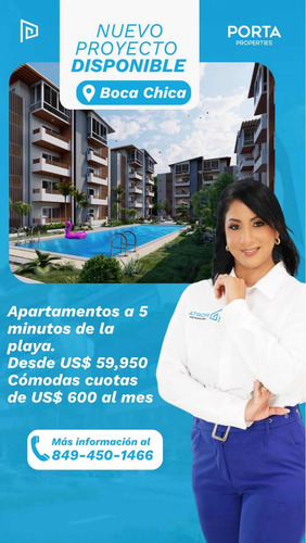Proyecto En Boca Chica, Pre Venta, Entrega 2027